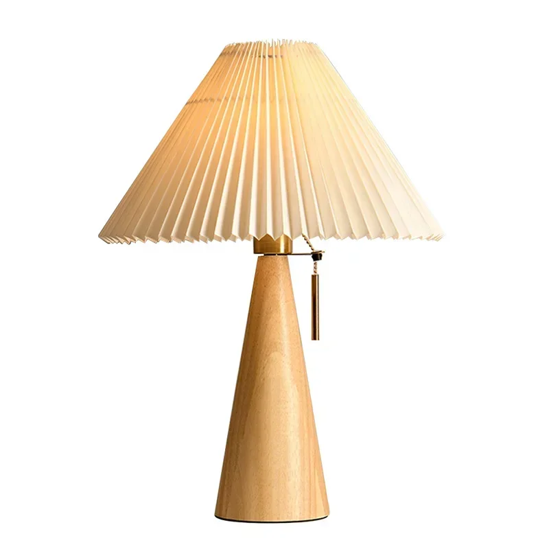 Retro-Plissee-Tischlampe, nord – Lighting Decor Bedroom Bewertung und Preis