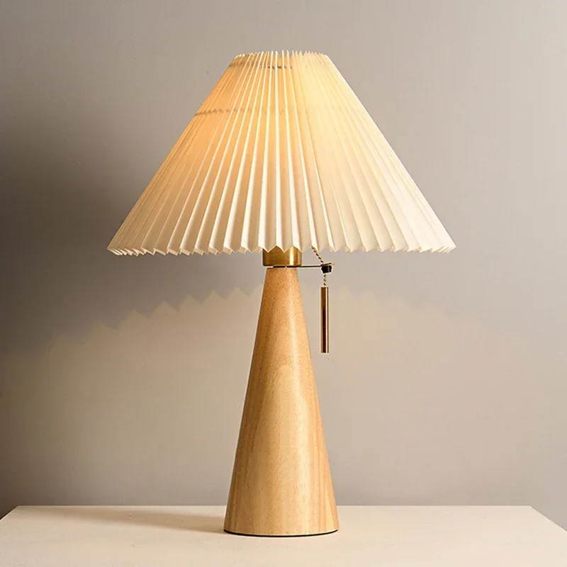 Retro-Plissee-Tischlampe, nord – Lighting Decor Bedroom Bewertung und Preis