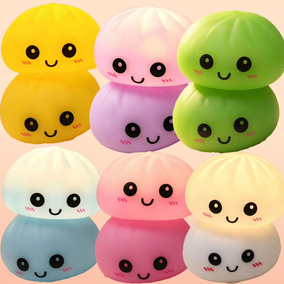 Kawaii Dampfnudel LED-Nachtlic – Lighting Room Decor Items Bewertung und Preis