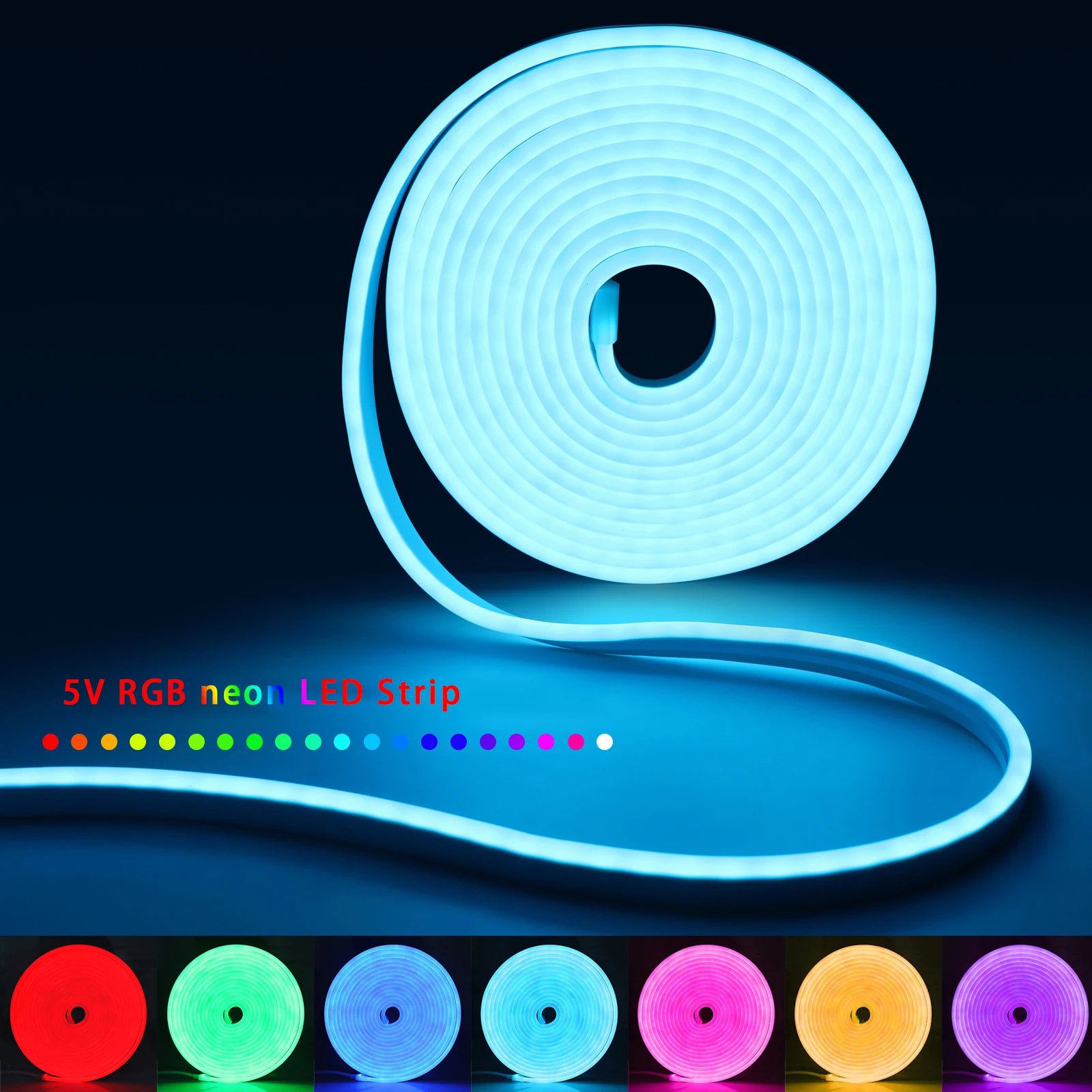 1-5 m RGB LED Neon Streifen Li – Lighting Design Decor Bewertung und Preis